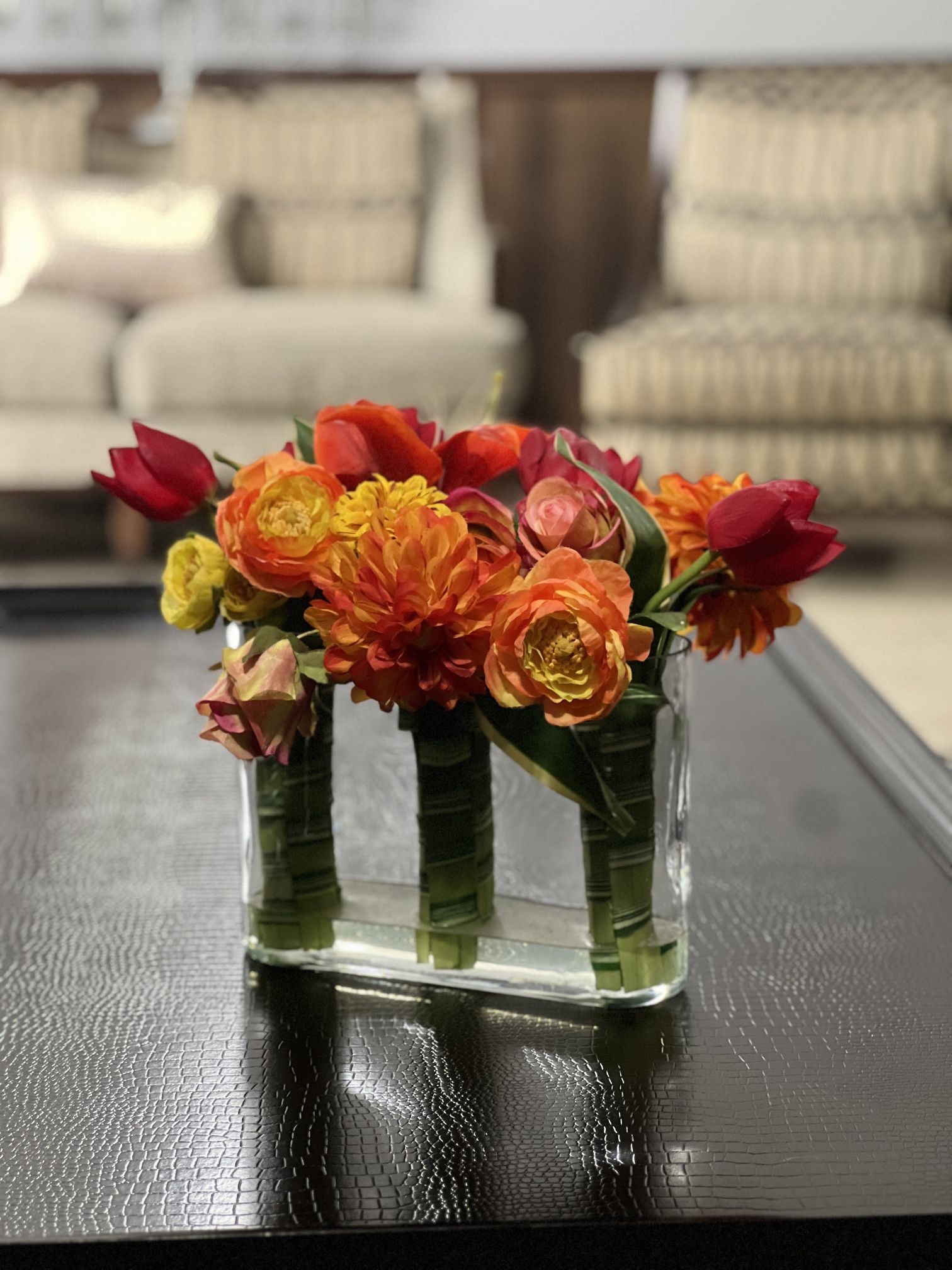 Decorative Flower Centerpiece Vase