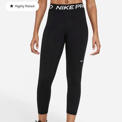Women's Nike Pro Mid-Rise Leggings XS 