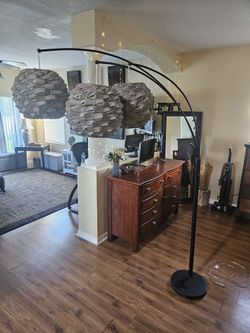 Art Deco "BEEHIVE" Floor Lamp 