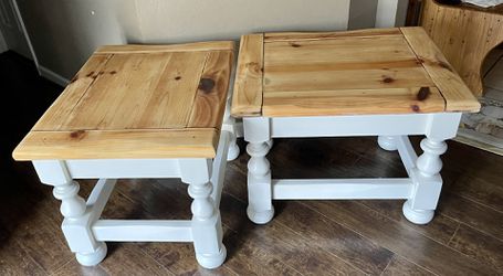 Solid Wood End Tables 2  Thumbnail