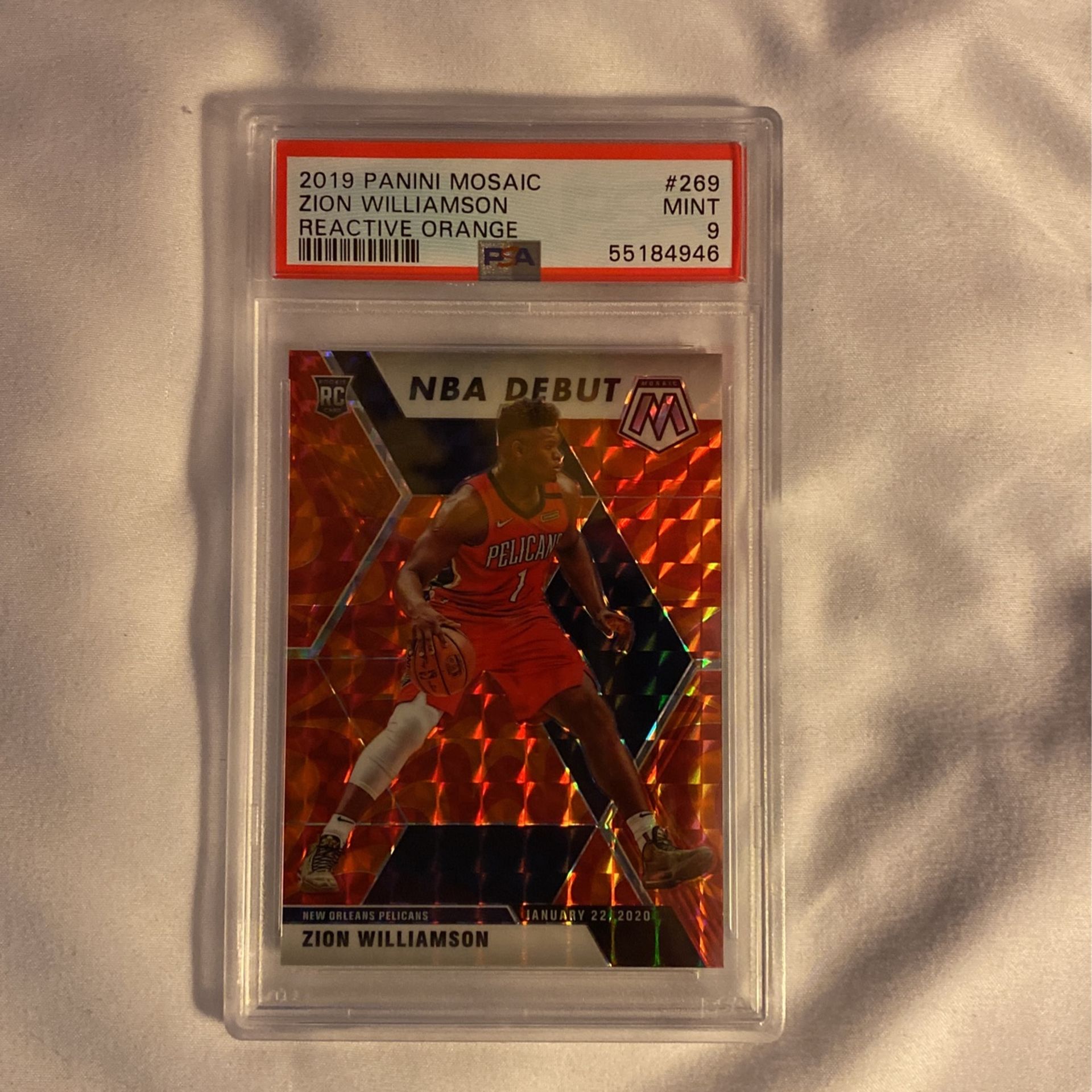 Zion Williamson Mosaic Psa 9