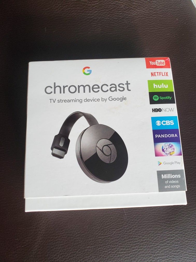 Google - Chromecast Streaming Media Player -