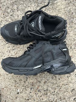 Balenciaga Matte Black Runner
