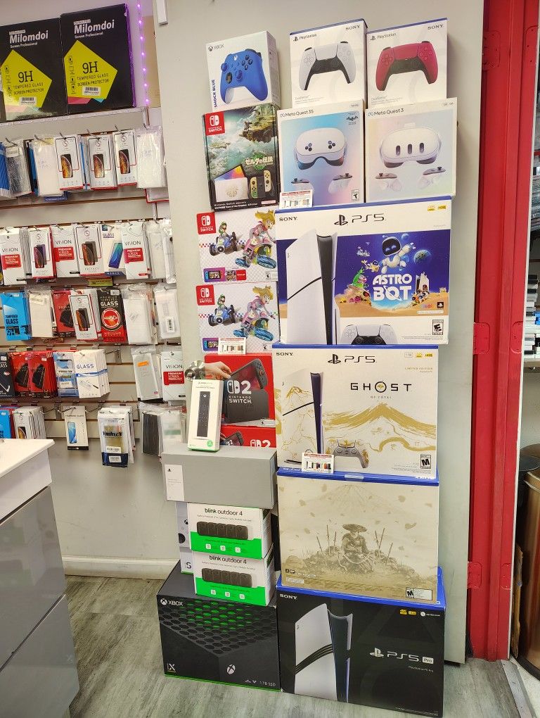 PS5,XBOX,Nintendo,Meta Quest,Blinkoutdoor4,Brand New All Available In Stock-On Payments With Just $10 Down - Limited Time Deal-No Credit Needed