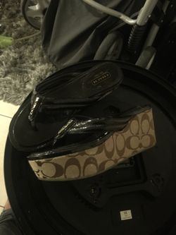 Coach sandals