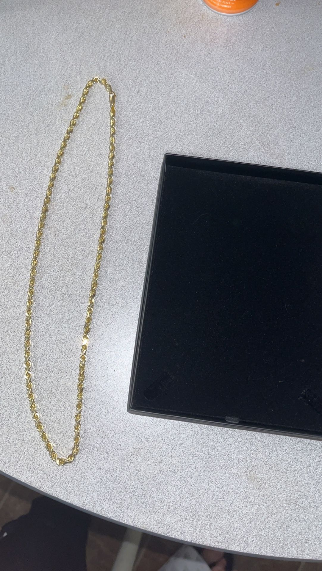 Solid 14k Gold Rope Chain