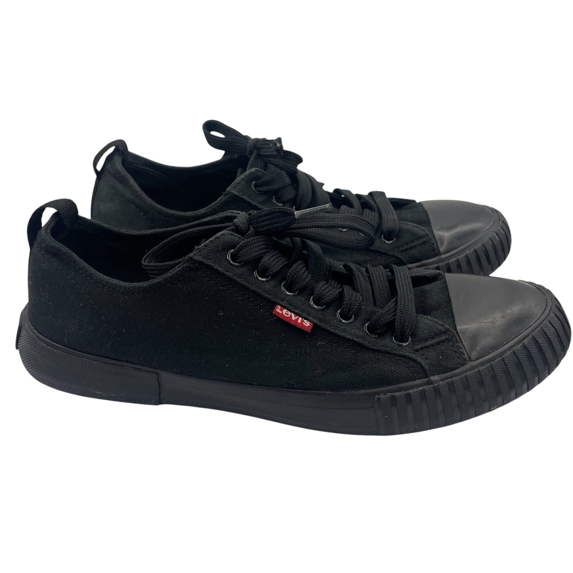 Levi's mens casual comfy black sneakers Size 8