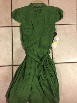 Green dress
