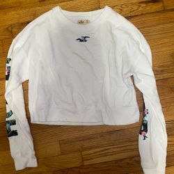 Hollister White Pullover 