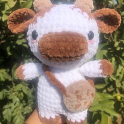 Crochet Cow 🍪✨- Handmade 