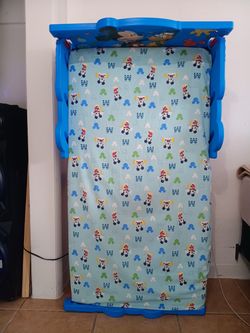 Mickey Mouse Toddler Bed with Mattress!!