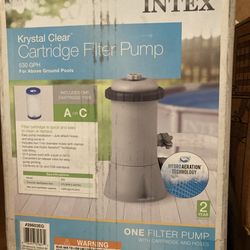 Intex Pool Filter Pump, Used