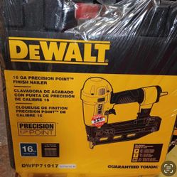 Dewalt New 16ga Finish Nailer 