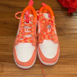 Jordan 1 Low Cute Orange and Pink 