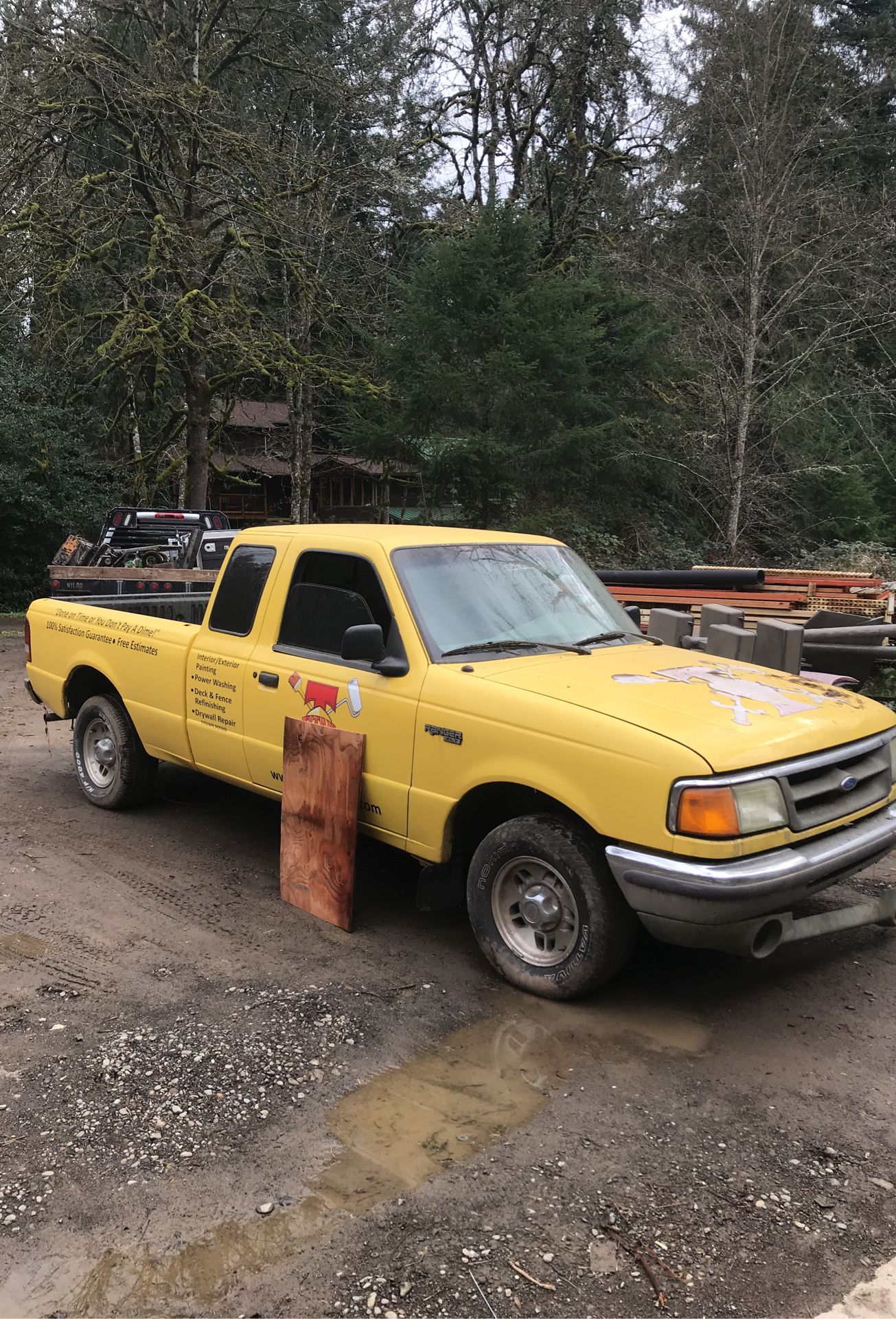 95’ ford PU 185k missing title whole ore parts make offers