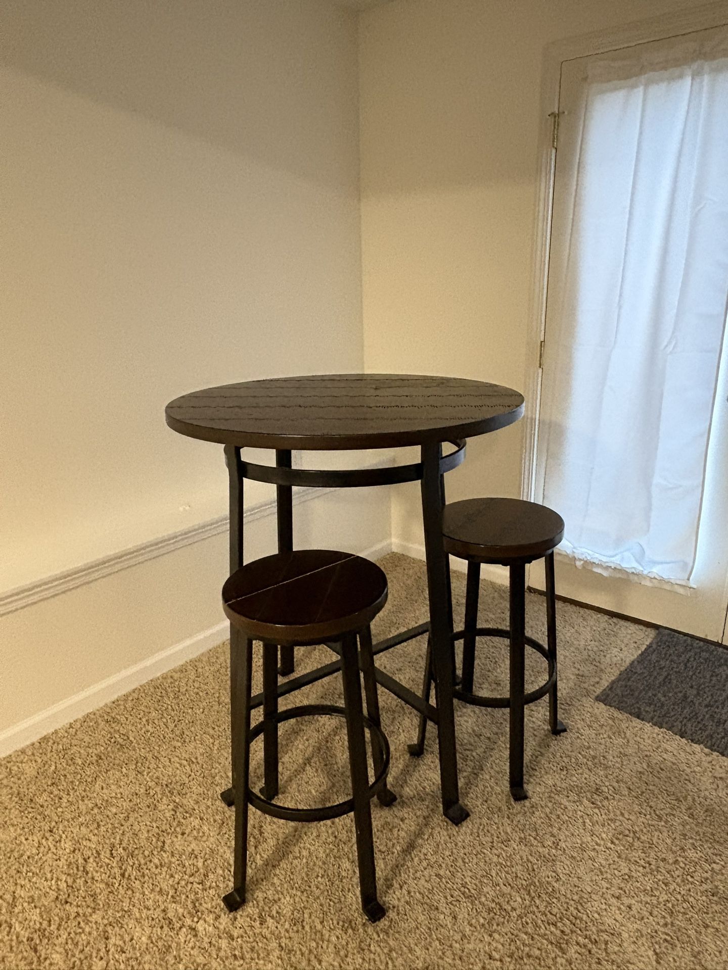 High Top With Two Stools