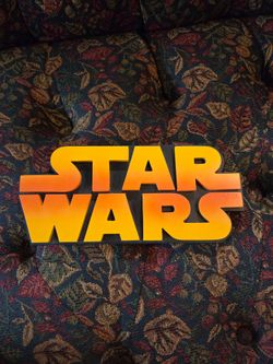 Star Wars raised 3d wall sign