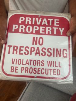 Sign for home or business