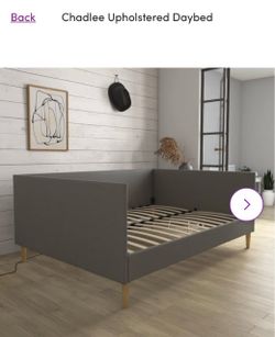 Grey Queen-size Daybed