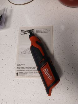 Milwaukee M12 rotary / dremel tool - used, in good shape