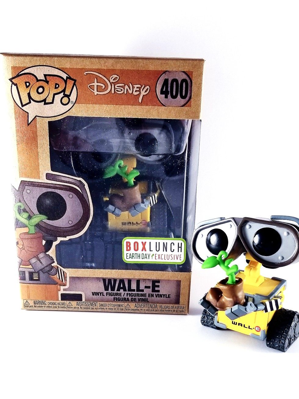 FUNKO POP! WALL-E DISNEY LUNCHBOX EXCLUSIVE SOLD OUT!! W/POP PROTECTOR 0.37MM