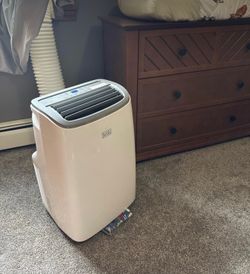 BLACK+DECKER Portable Air Conditioner, 9,000 BTU, BPACT08WT, White 5,300 BTU SACC for Rooms up to 400 Sq. Ft., 3-in-1 Portable AC, Fan and Dehum with 