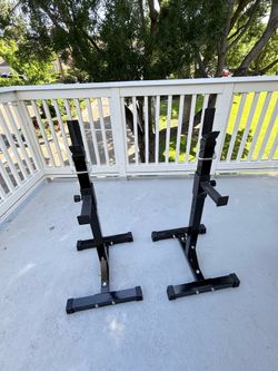 Mobile Squat and Bench Rack