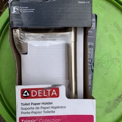 NEW Delta Trinsic Toilet Paper Holder in Champagne Bronze