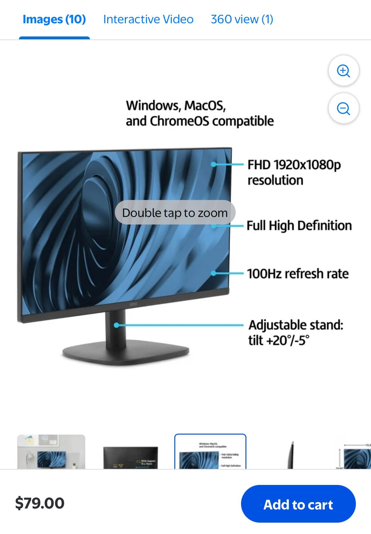 22” Computer Monitor 