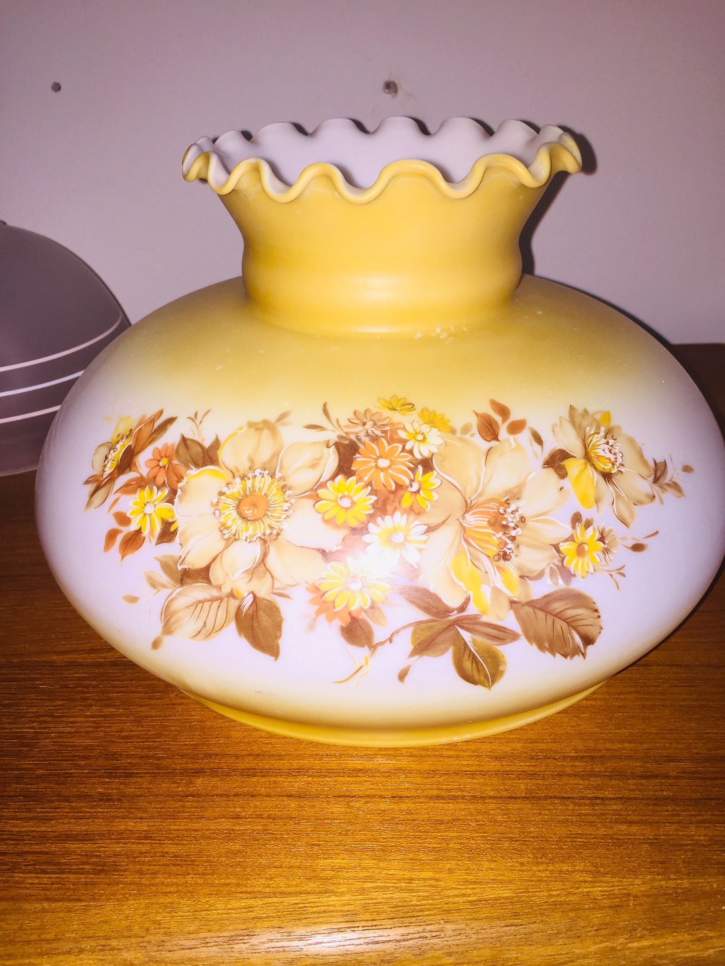 Vintage Victorian Glass Globe 91/2”