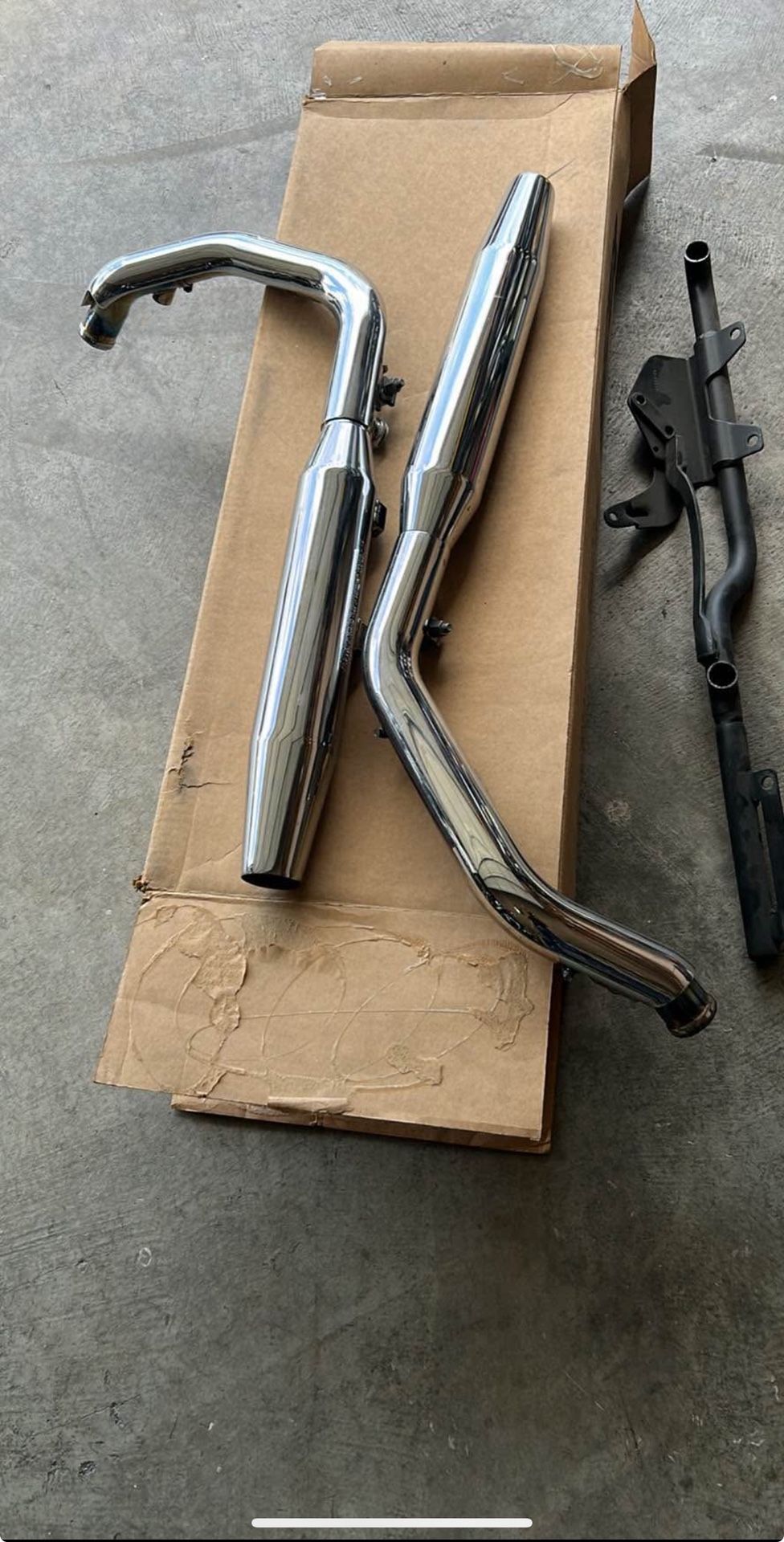 Harley Sportster OEM Chrome Exhaust 2004-2013