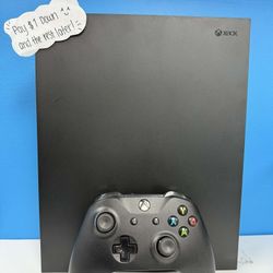 Microsoft Xbox One X 1TB Gaming Console - Payments Available - Pay $1 Down To take It home