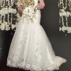 Beautiful wedding dress