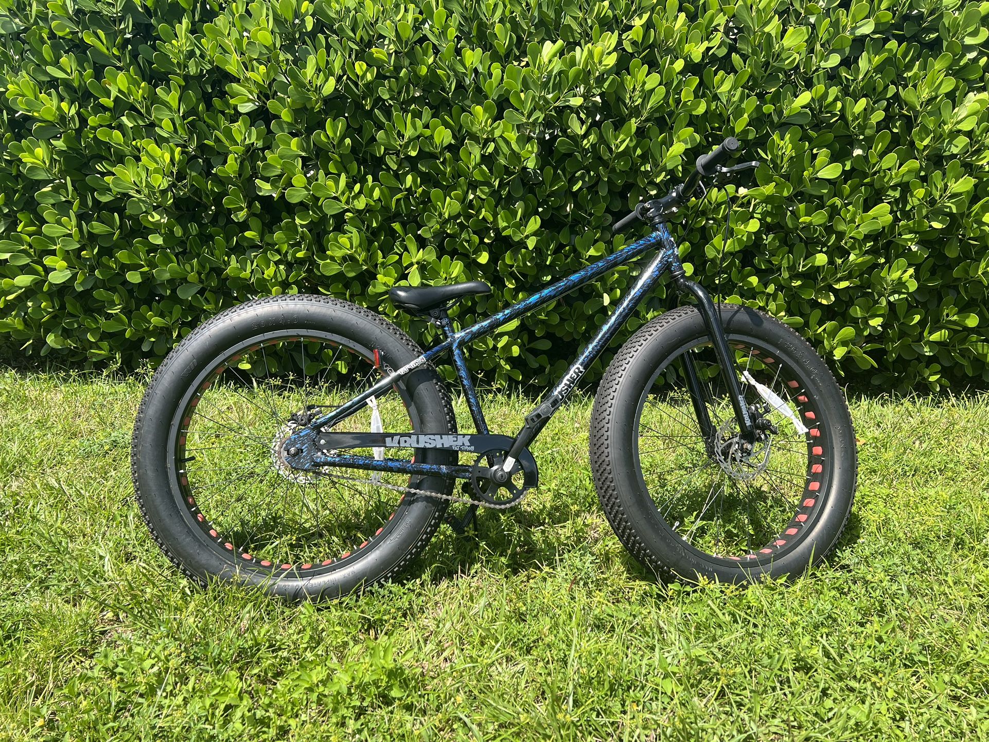 Krusher fat tire bike sale