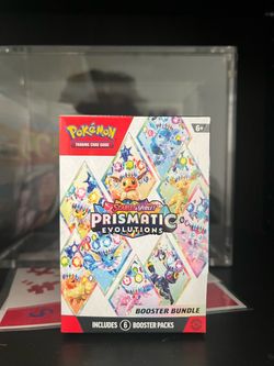 Pokémon Scarlet & Violet Prismatic Evolutions Booster Bundle