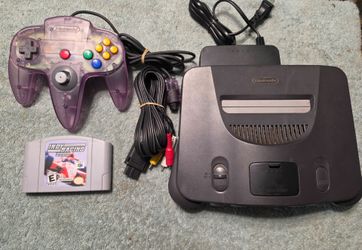 Nintendo N64 video game console