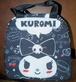 Kuromi Backpack With Lunch Bag
