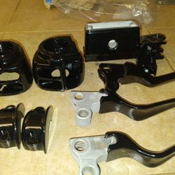 Harley-Davidson Upper Controls Freshly Powdercoated EVO ERA