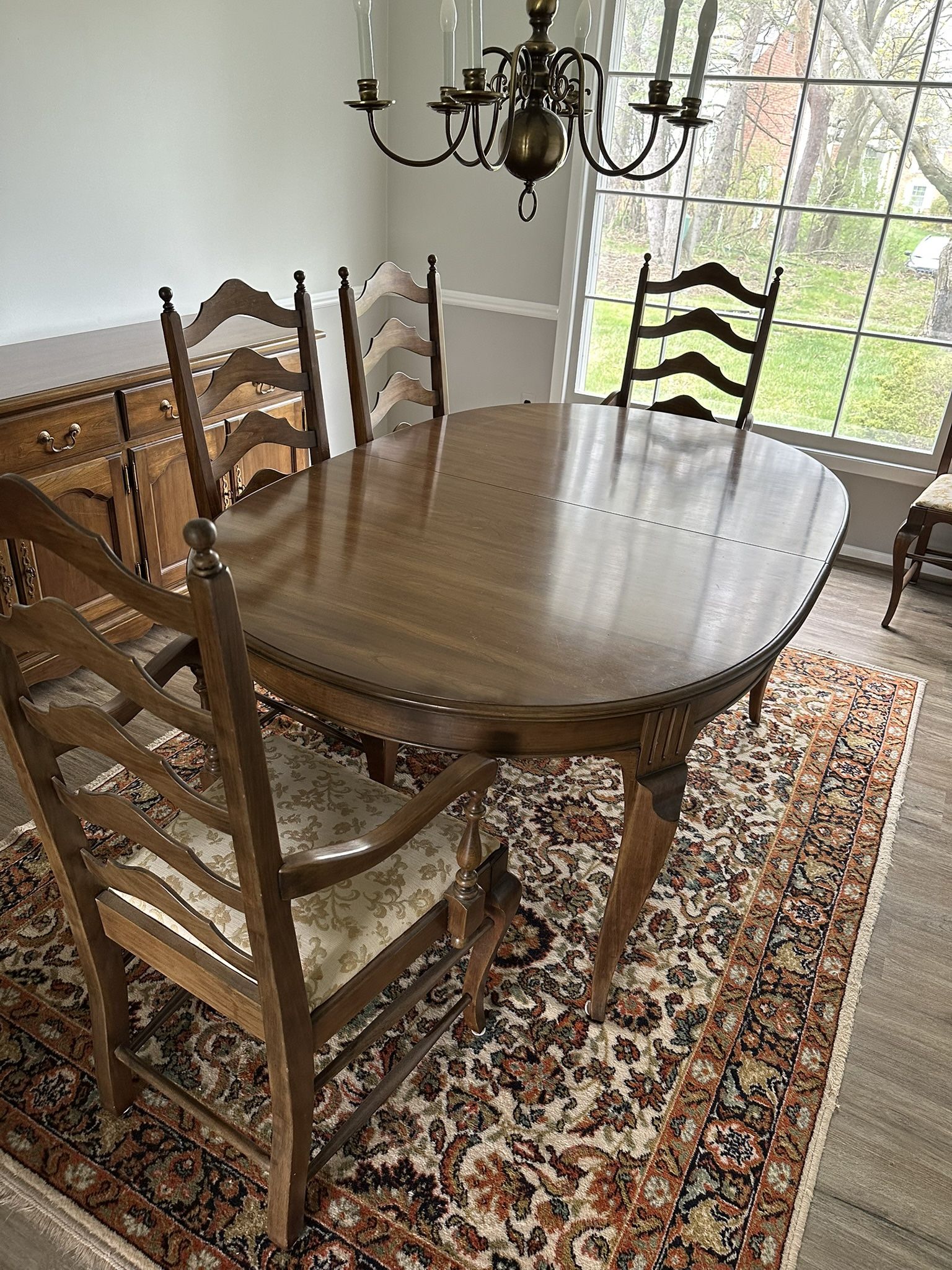 Pennsylvania House Dining Table And Buffet