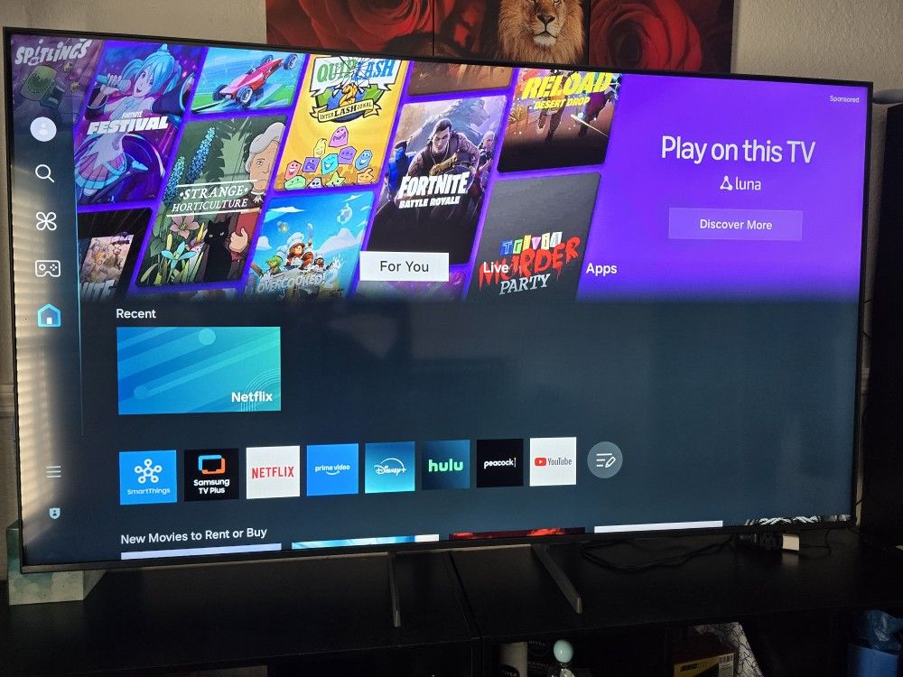 65" Samsung Tv