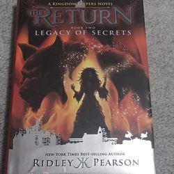 The Return Legacy Of Secrets Book Hardcover Fantasy Fiction
