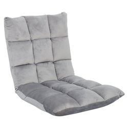 ZENSTYLE Adjustable Floor Chair Bed Couch Recliner Lazy Seat Sofa Chair Folding Gaming Lounger Paddy
