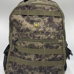SWISSGEAR 6981 Laptop Backpack in Olive Green Camo