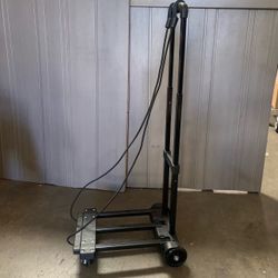 Folding Compact Hand Truck 220 lbs Heavy Duty Dolly Cart Utility Cart
