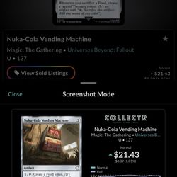 Nuka cola MTG 