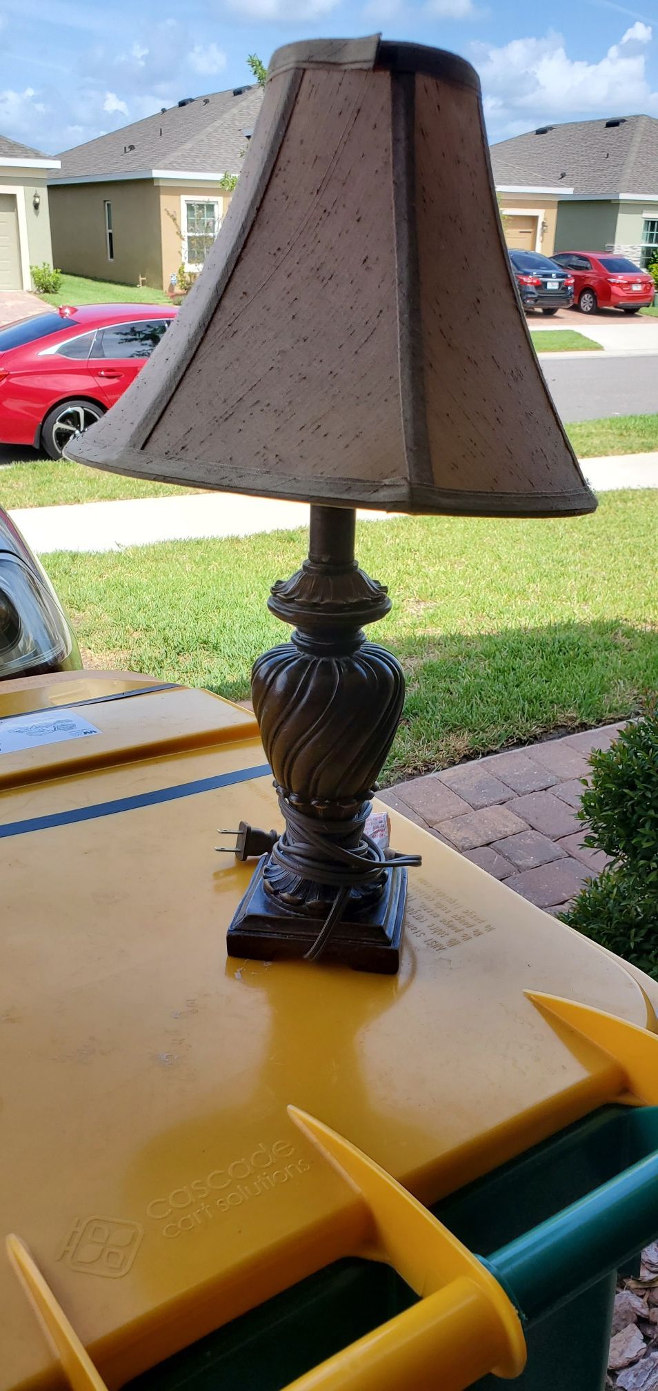 Nightstand desk lamp
