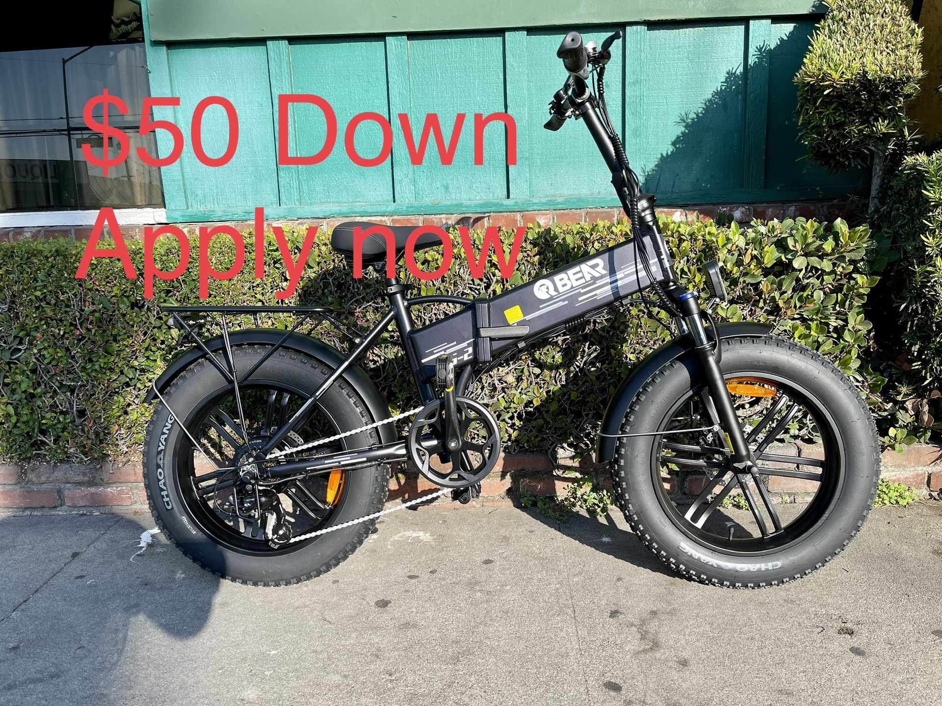 ⚡️🚴♂️$50 Down Buy Now Pay Later For 20” Fat Tire Powerful Folding86 Ebike 👆🚴👍