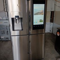 Refrigerator Samsung Everything Is And Good Working Condition 3 Months Warranty Delivery And Install 