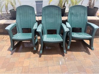 Patio rocking chairs
