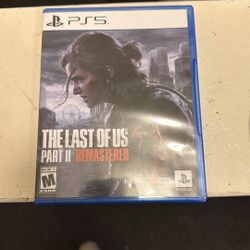 The Last of Us Part II Remastered – PS5 – Like New, Must Sell today, will lower if needed.